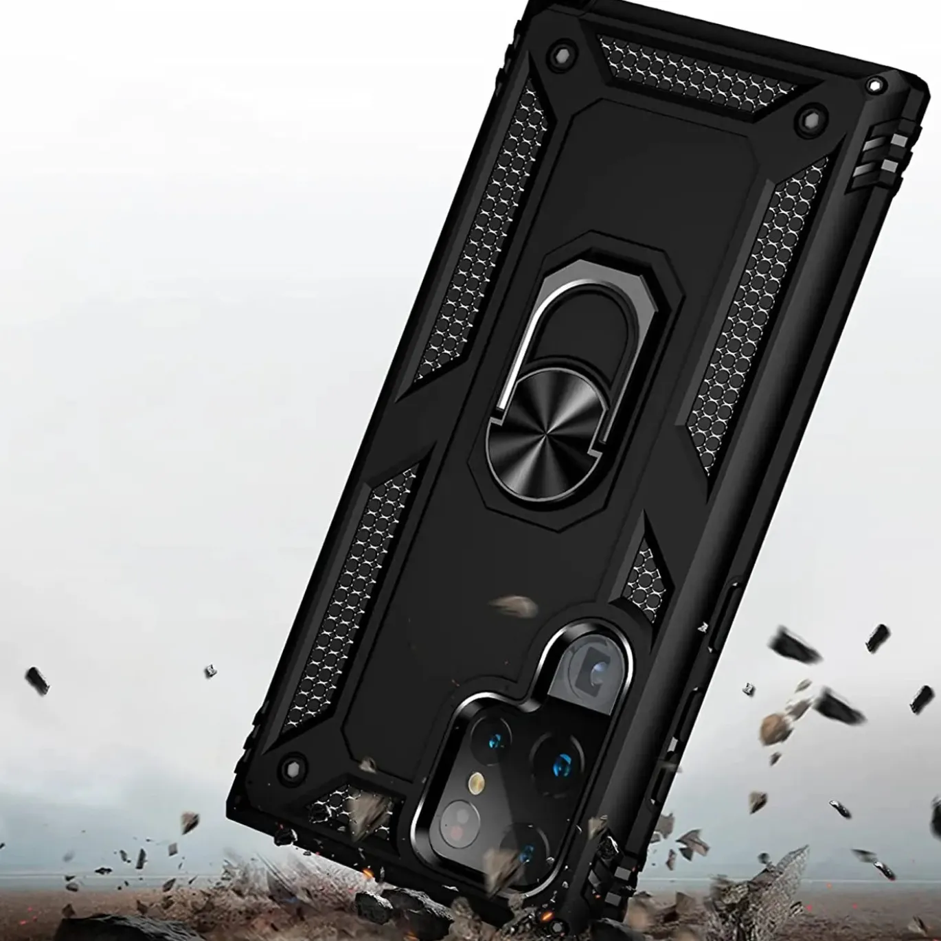 Samsung Galaxy S24 Ultra - Outdoor Hardcase mit Ringhalter