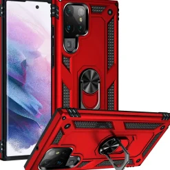 Samsung Galaxy S22 Ultra - Outdoor Hardcase mit Ringhalter