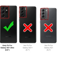 Samsung Galaxy S21 Ultra - Outdoor Hardcase mit Ringhalter