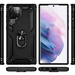 Samsung Galaxy S23 Ultra - Outdoor Hardcase mit Ringhalter
