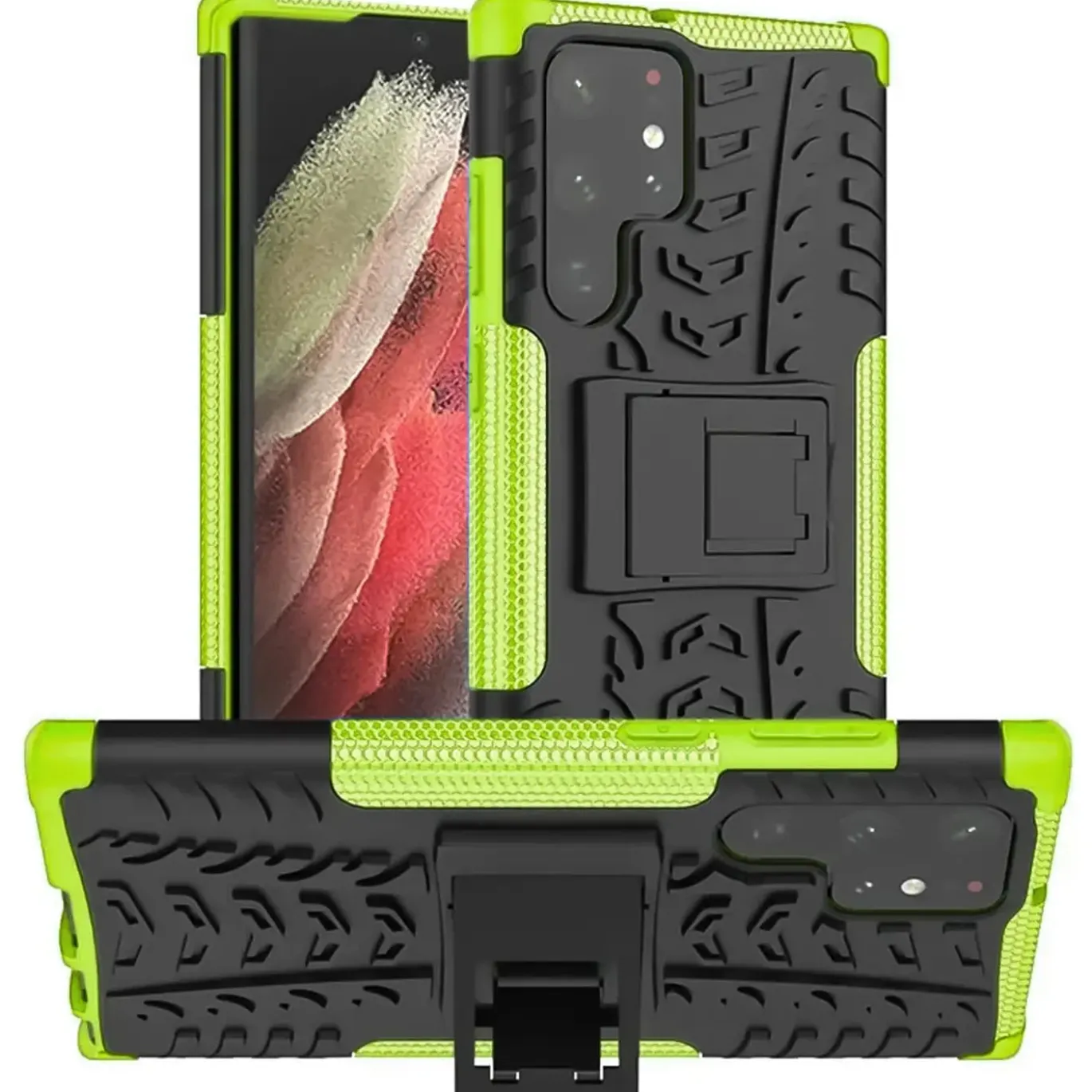 Samsung Galaxy S22 Ultra - Outdoor Hülle 2-teiliges Schutzcase