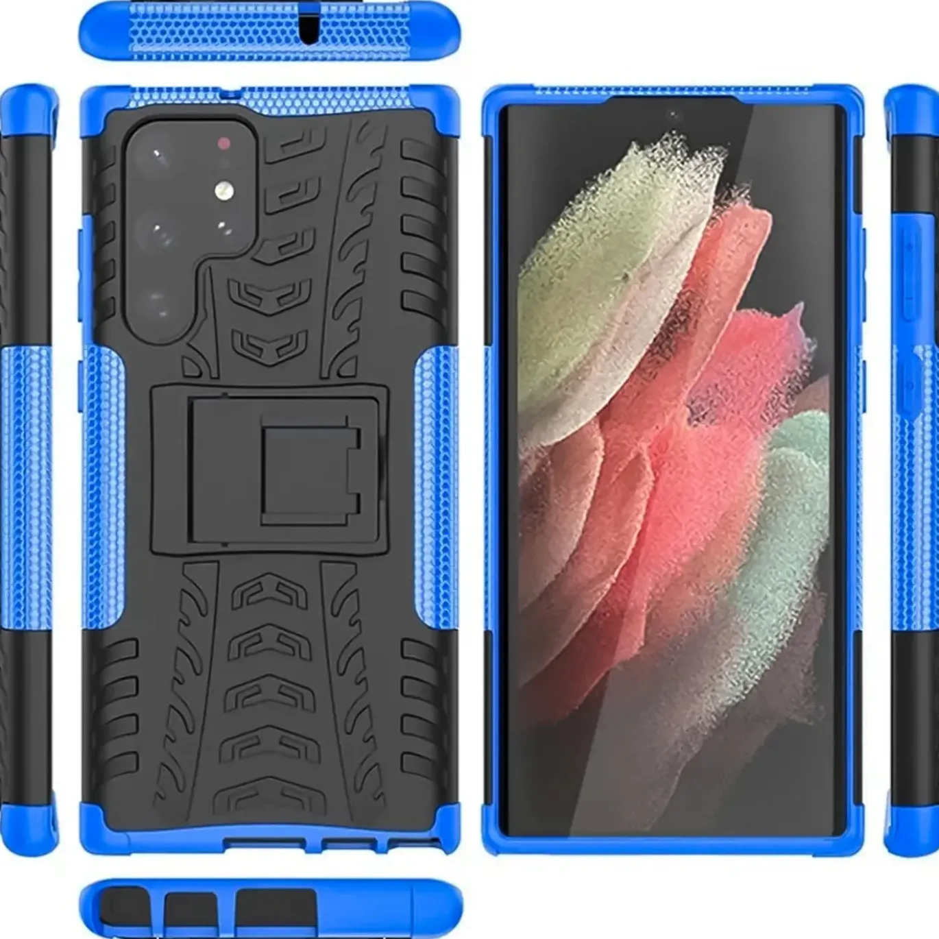 Samsung Galaxy S22 Ultra - Outdoor Hülle 2-teiliges Schutzcase