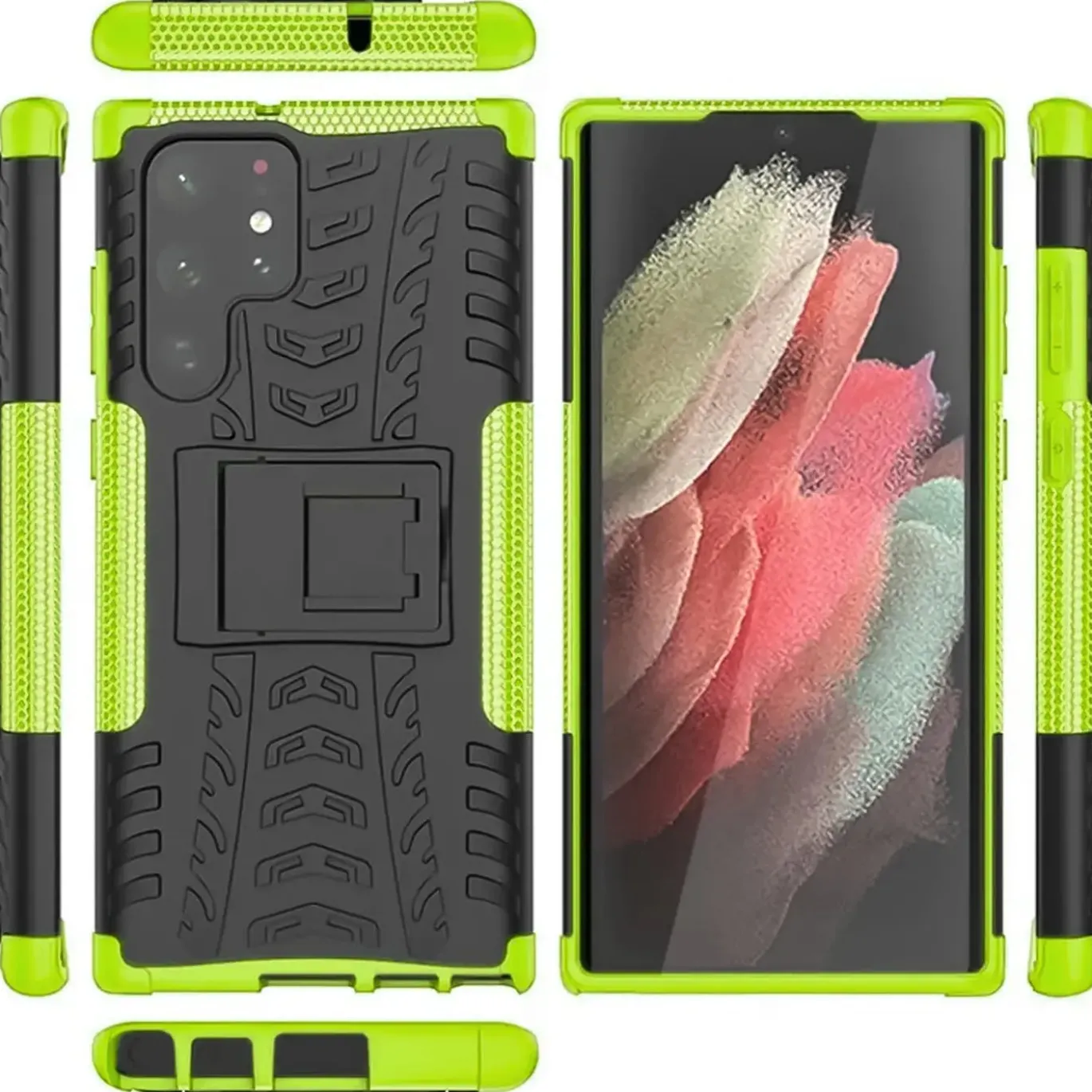 Samsung Galaxy S22 Ultra - Outdoor Hülle 2-teiliges Schutzcase