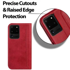 Samsung Galaxy S20 Ultra - Robuste Klapphülle mit RFID Block