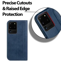 Samsung Galaxy S20 Ultra - Robuste Klapphülle mit RFID Block