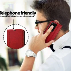 Samsung Galaxy S20 Ultra - Robuste Klapphülle mit RFID Block