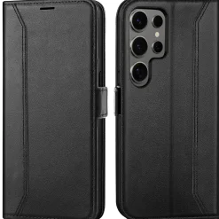 Samsung Galaxy S24 Ultra - Robuste Klapphülle mit RFID Block