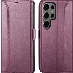 Samsung Galaxy S24 Ultra - Robuste Klapphülle mit RFID Block