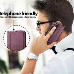 Samsung Galaxy S21 Ultra - Robuste Klapphülle mit RFID Block