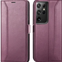 Samsung Galaxy S21 Ultra - Robuste Klapphülle mit RFID Block
