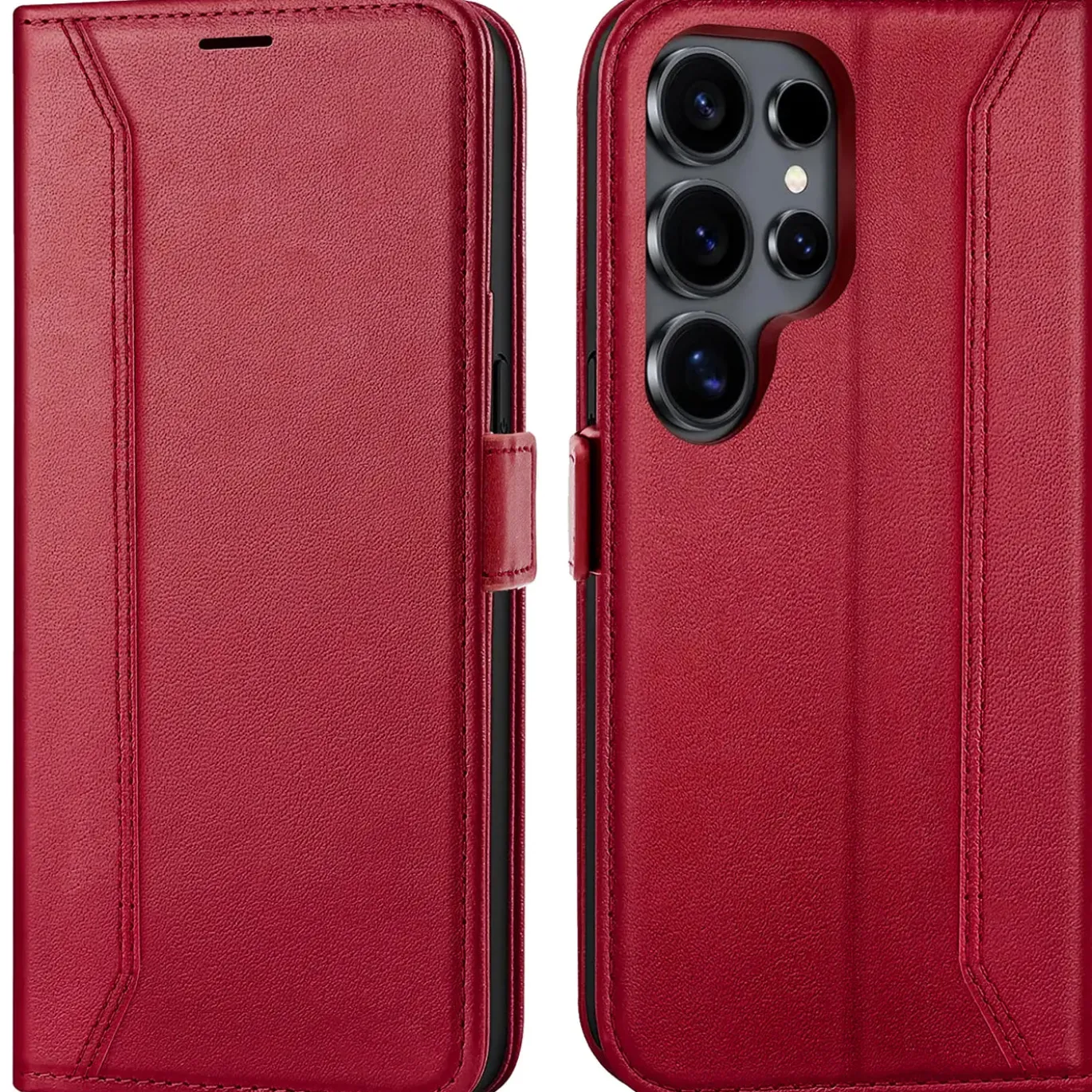 Samsung Galaxy S25 Ultra - Robuste Klapphülle mit RFID Block