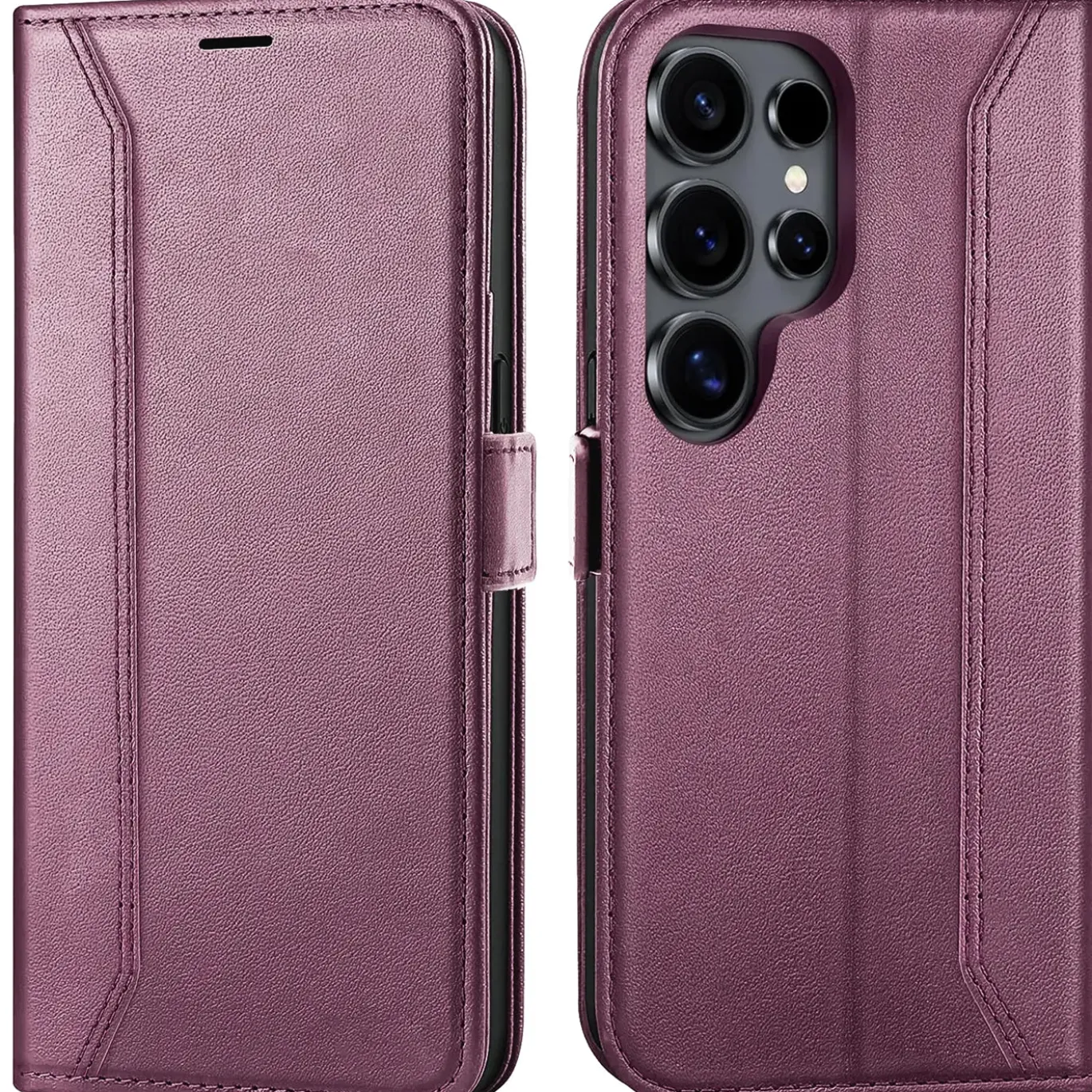 Samsung Galaxy S25 Ultra - Robuste Klapphülle mit RFID Block