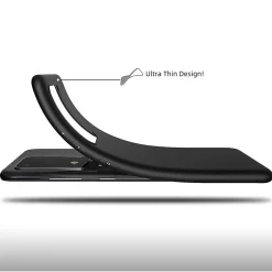 Samsung Galaxy S20 Ultra - Slim Silikon Backcover Schwarz