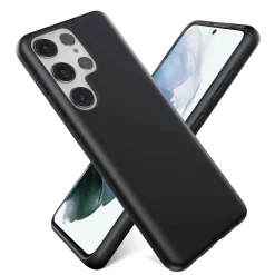 Samsung Galaxy S22 Ultra - Silikon Case mit Mikrofaser-Innenseite