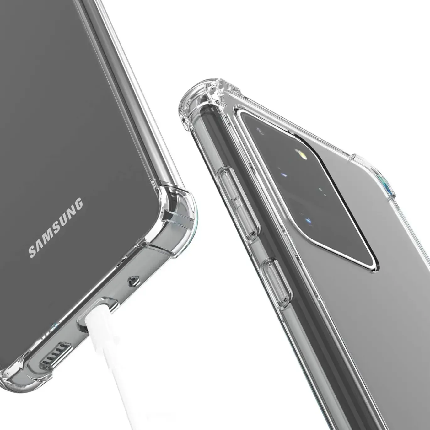 Samsung Galaxy S20 Ultra - Stoßfestes Clear Case