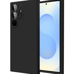 Samsung Galaxy S25 Ultra - Silikon Case mit Mikrofaser-Innenseite