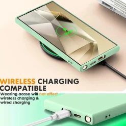 Samsung Galaxy S25 Ultra - Silikon Case mit Mikrofaser-Innenseite