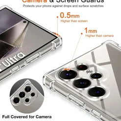 Samsung Galaxy S24 Ultra - Stoßfestes Clear Case