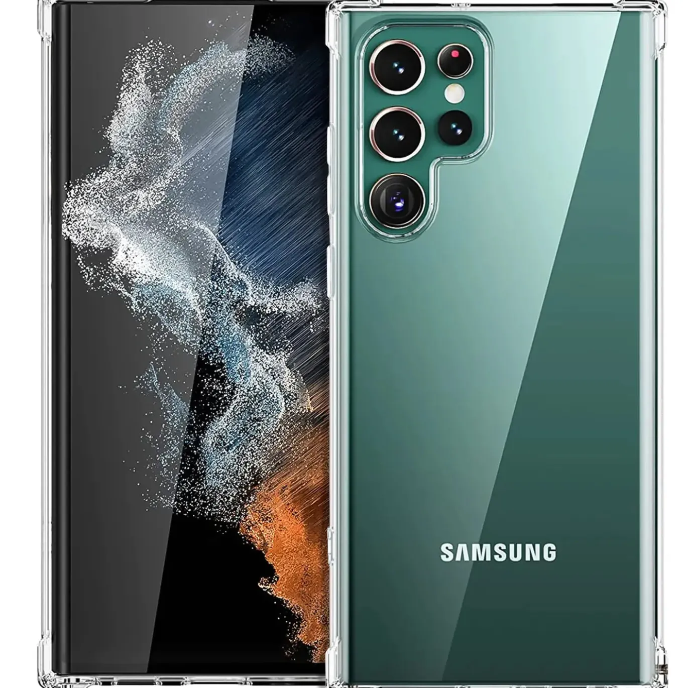 Samsung Galaxy S22 Ultra - Stoßfestes Clear Case