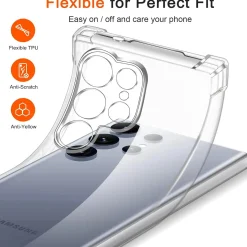 Samsung Galaxy S25 Ultra - Stoßfestes Clear Case