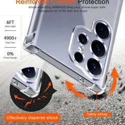 Samsung Galaxy S25 Ultra - Stoßfestes Clear Case