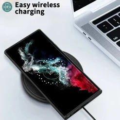 Samsung Galaxy S22 Ultra - Slim Silikon Backcover Schwarz