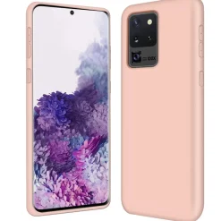 Samsung Galaxy S20 Ultra - Silikon Case mit Mikrofaser-Innenseite