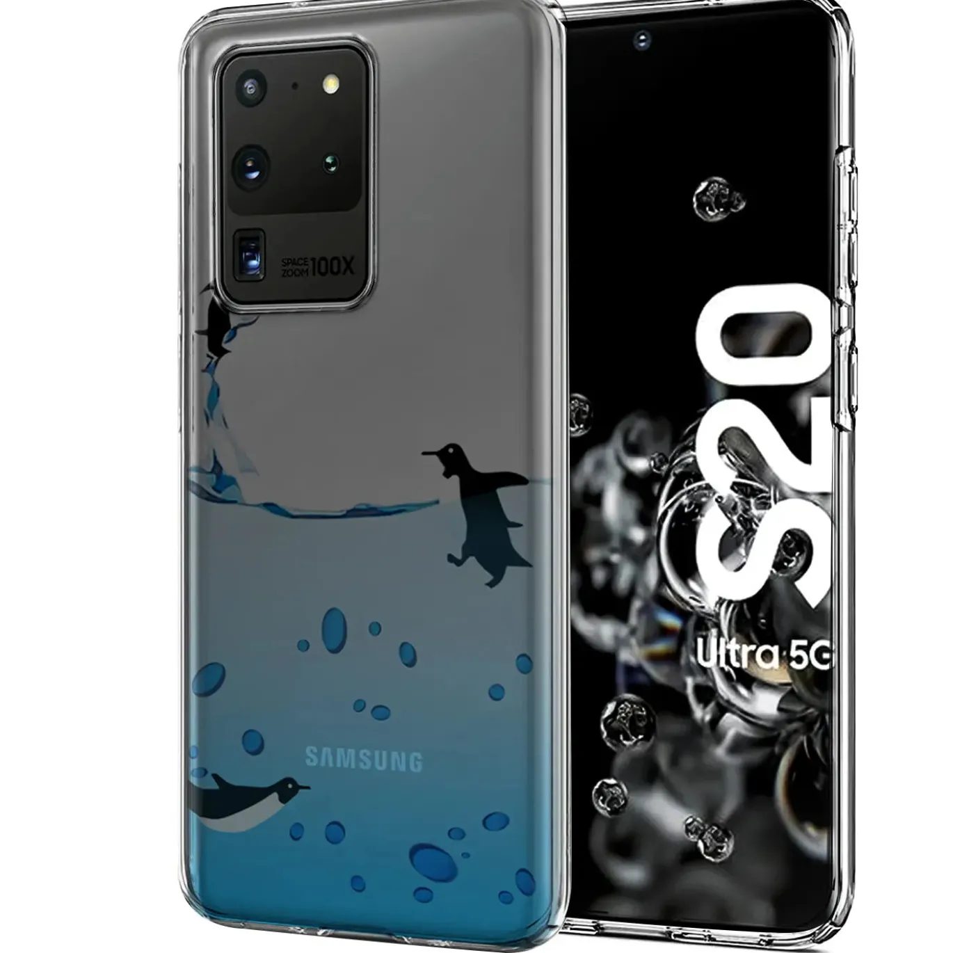 Samsung Galaxy S20 Ultra - TPU Case mit Motivdruck