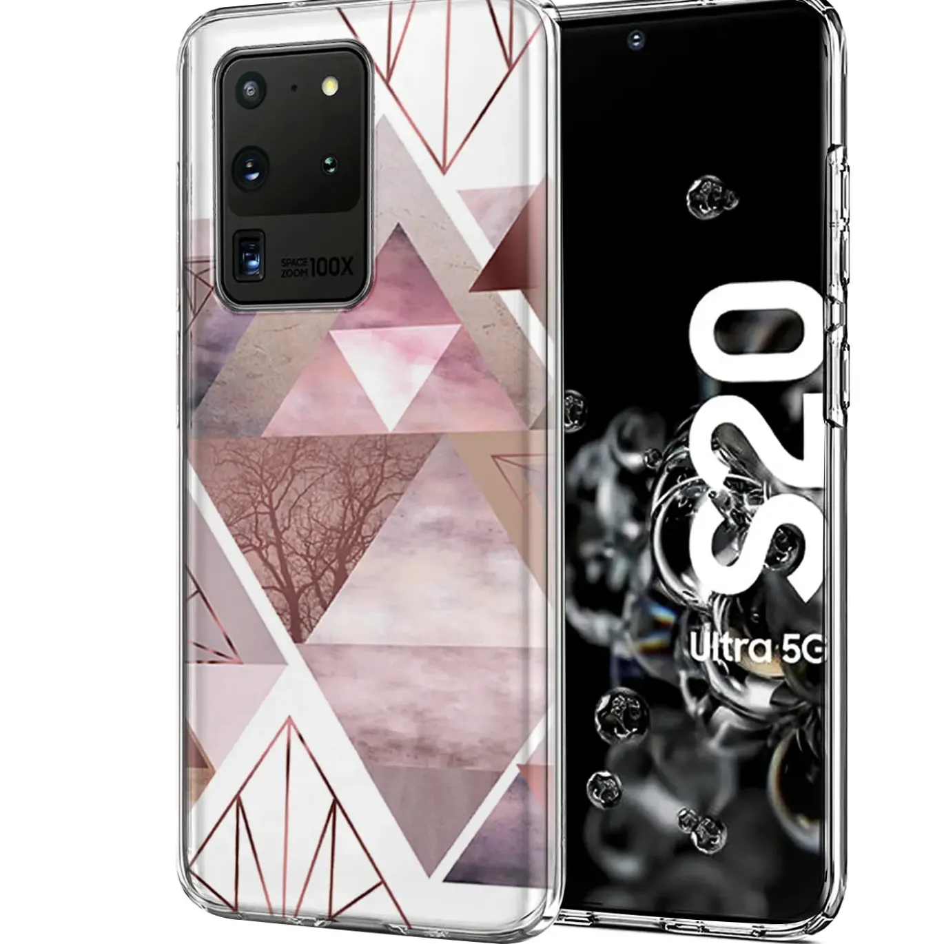 Samsung Galaxy S20 Ultra - TPU Case mit Motivdruck