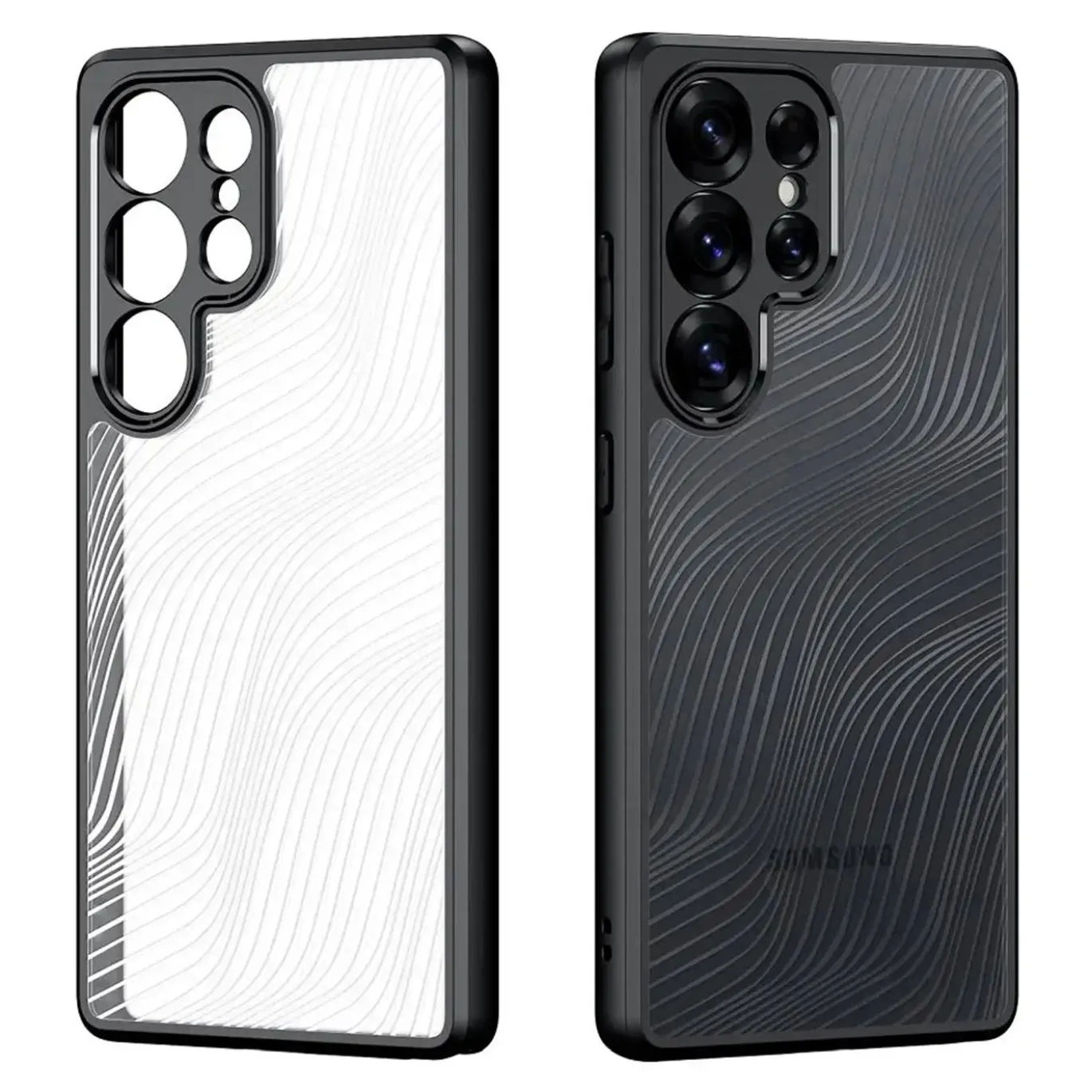 Samsung Galaxy S25 Ultra - TPU Rückschale mit Wellenmuster