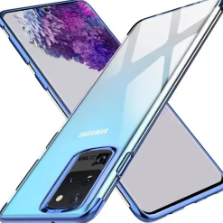 Samsung Galaxy S20 Ultra - Transparente Hülle mit Akzenten
