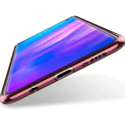 Samsung Galaxy S20 Ultra - Transparente Hülle mit Akzenten