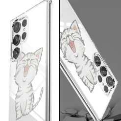 Samsung Galaxy S22 Ultra - TPU Case mit Motivdruck