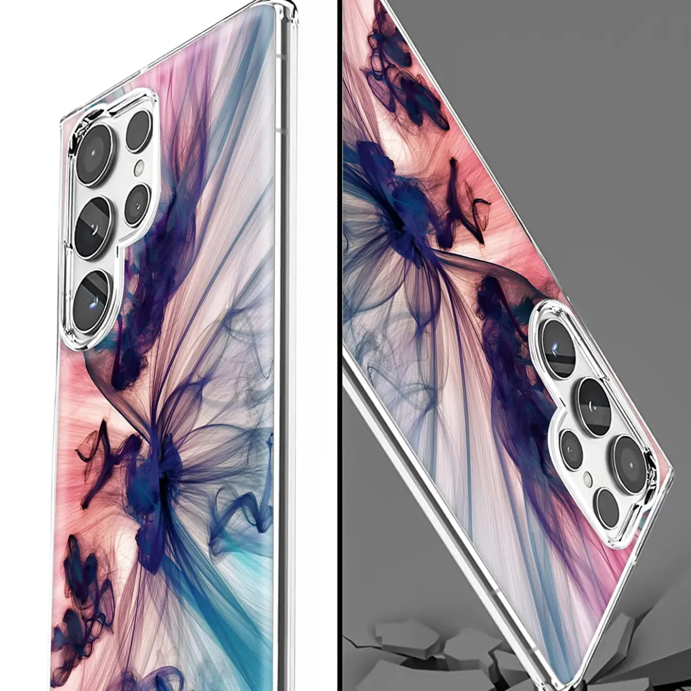 Samsung Galaxy S22 Ultra - TPU Case mit Motivdruck