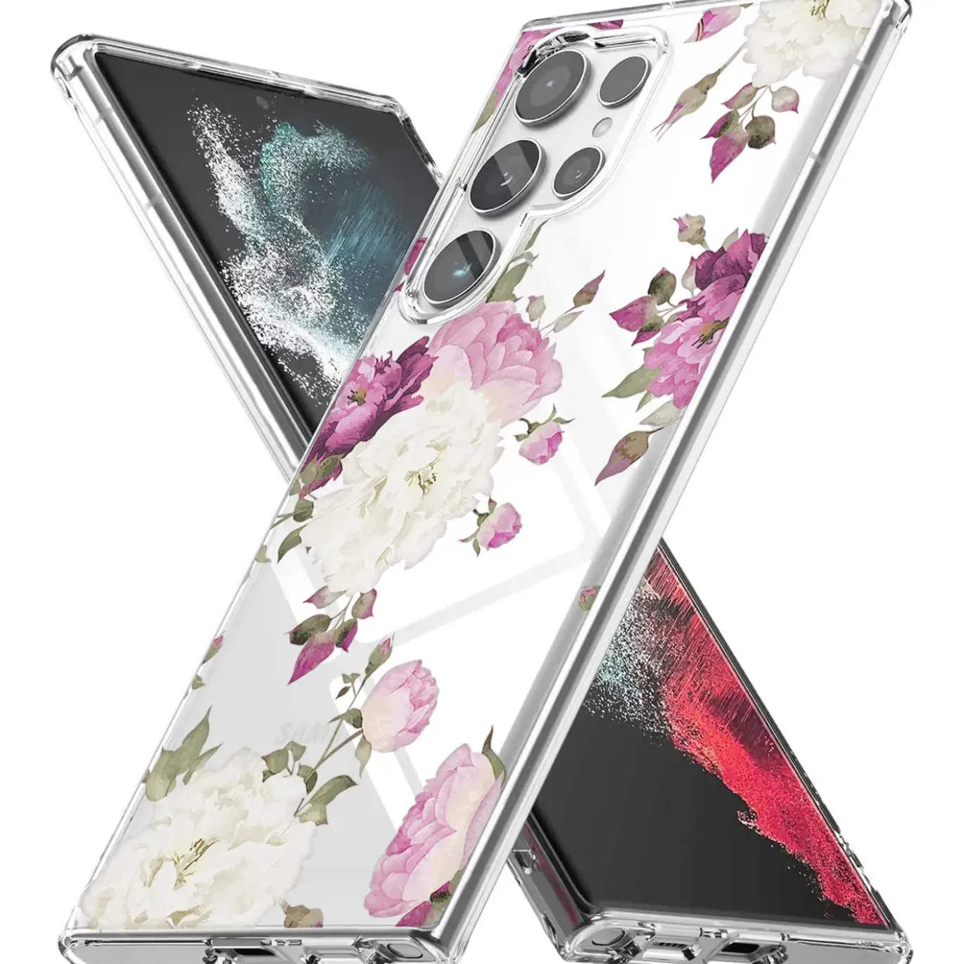 Samsung Galaxy S22 Ultra - TPU Case mit Motivdruck