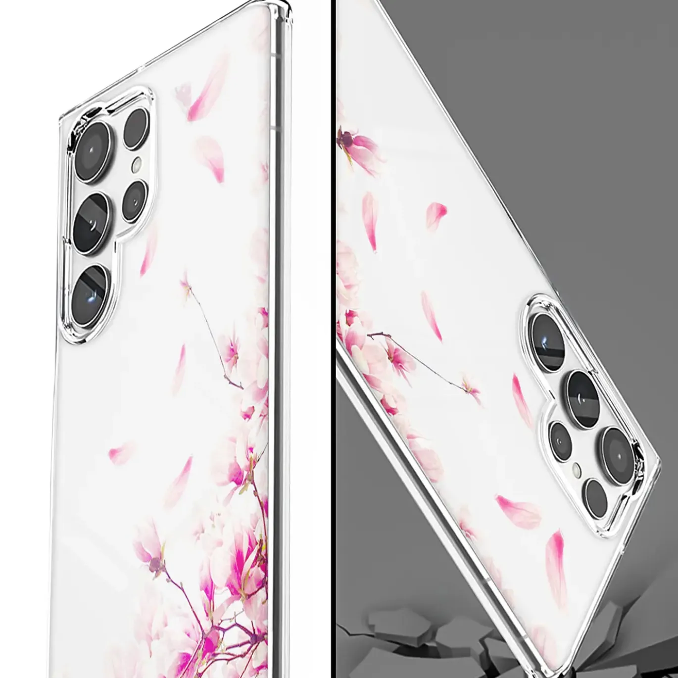 Samsung Galaxy S22 Ultra - TPU Case mit Motivdruck