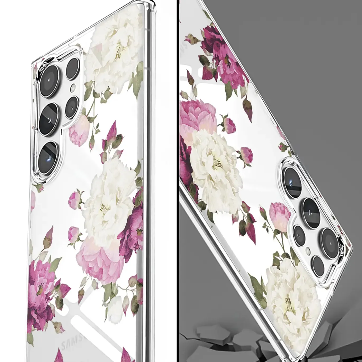 Samsung Galaxy S22 Ultra - TPU Case mit Motivdruck