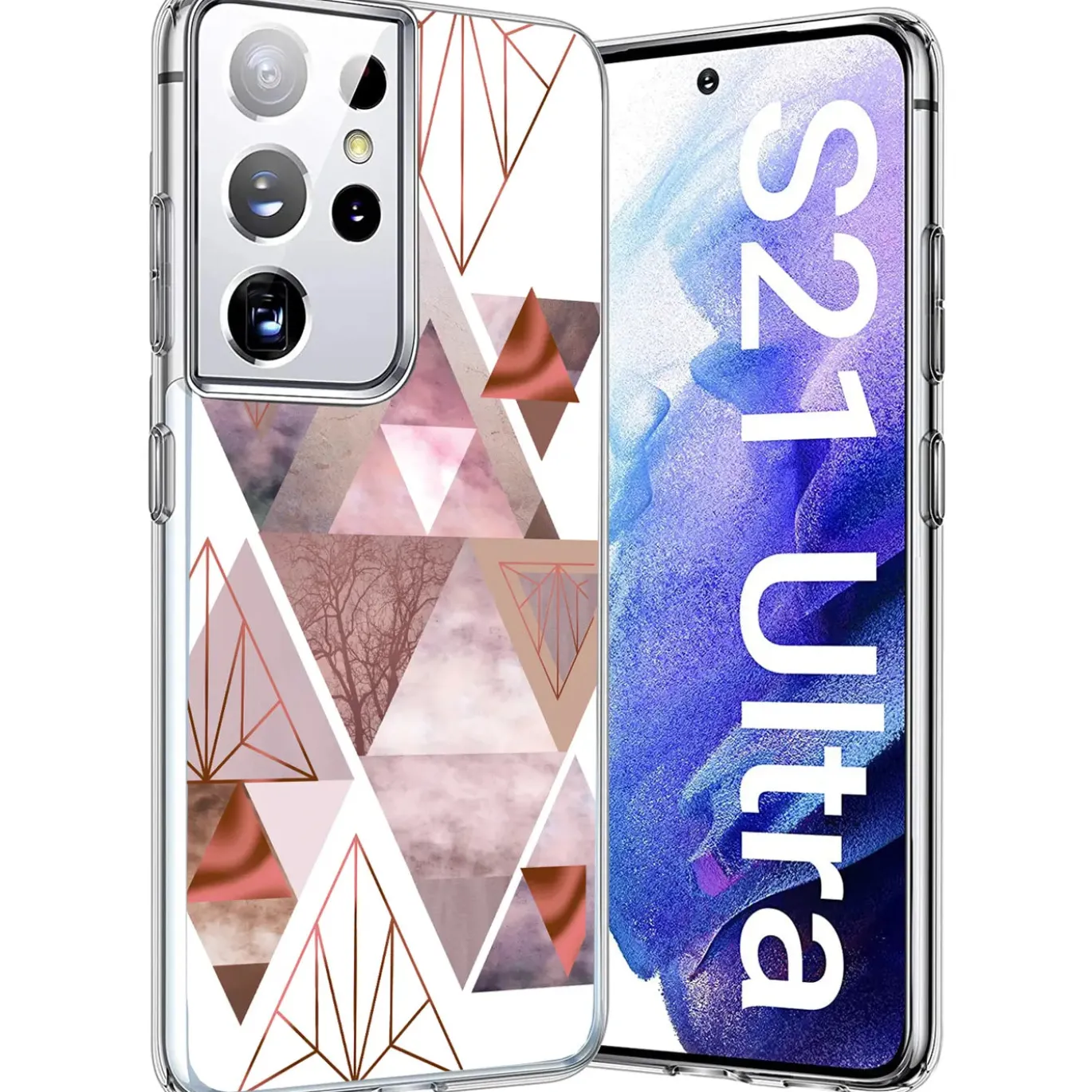 Samsung Galaxy S21 Ultra - TPU Case mit Motivdruck