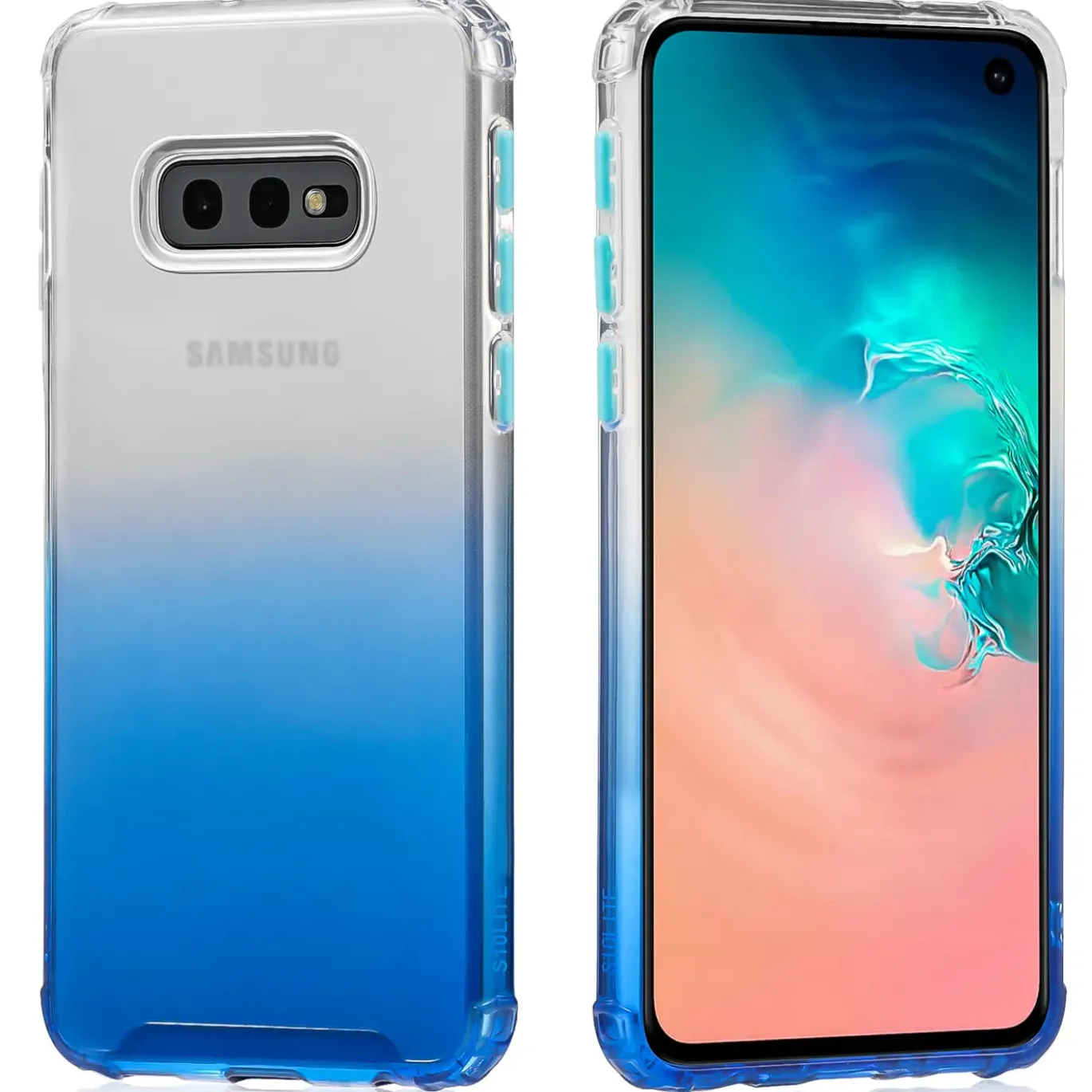 Samsung Galaxy S10e - Farbverlauf Hülle ultra dünn