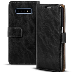 Samsung Galaxy S10e - Retro Klapphülle mit Karten- & Geldfach