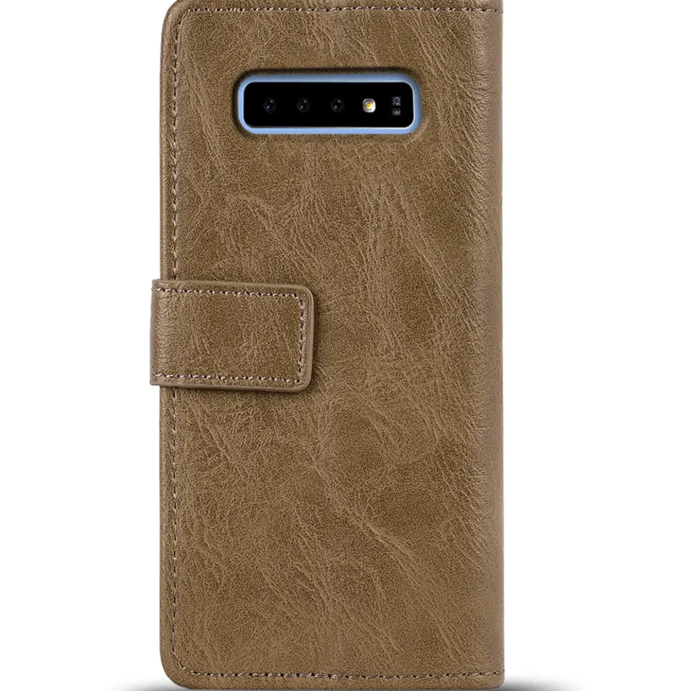 Samsung Galaxy S10e - Retro Klapphülle mit Karten- & Geldfach