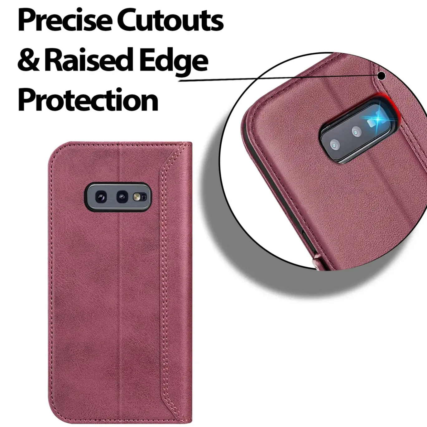Samsung Galaxy S10e - Robuste Klapphülle mit RFID Block