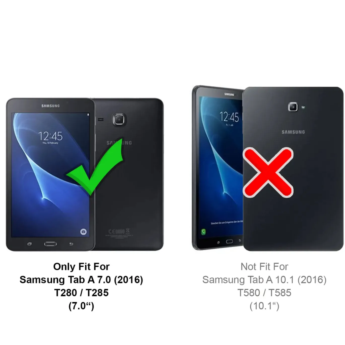 Samsung Galaxy Tab A 7.0 2016 - Outdoor Tablet Hülle mit Ständer