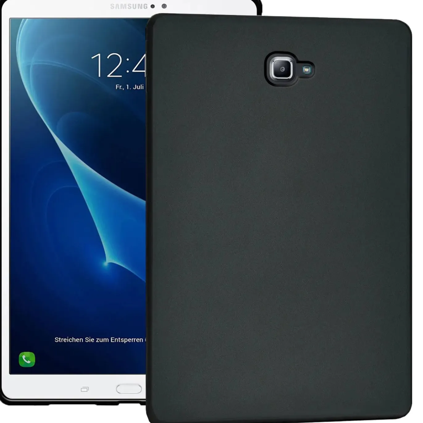 Samsung Galaxy Tab A 10.1 2016 - Tablet TPU Hülle Schwarz