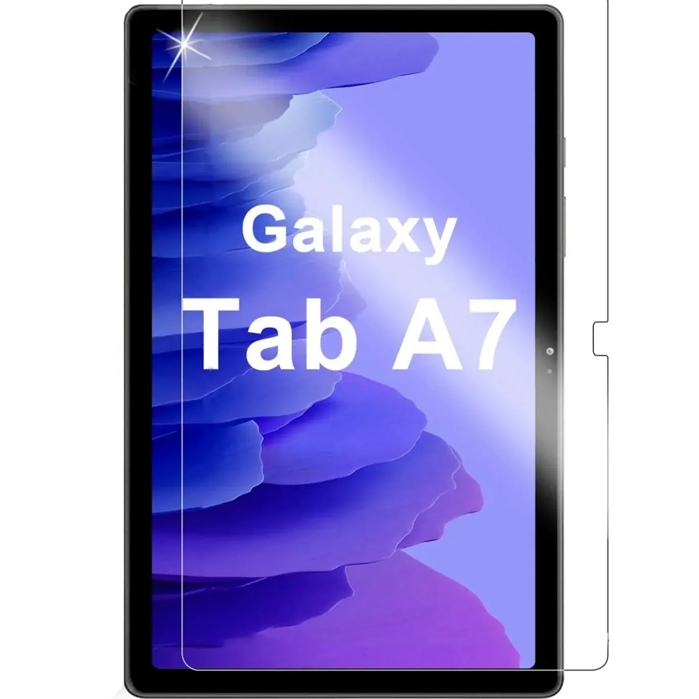 Samsung Galaxy Tab A7 10.4 - Panzerglas gehärtet für Display