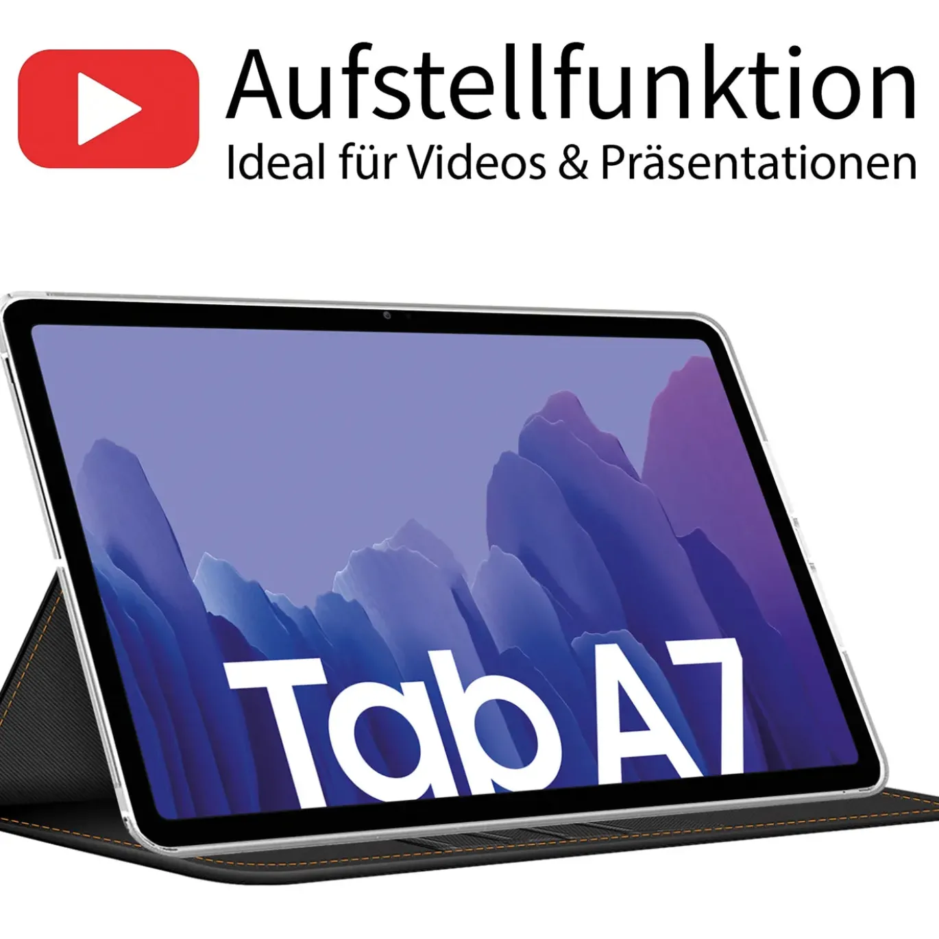 Samsung Galaxy Tab A7 10.4 - Tablet Klapphülle im Jeanslook