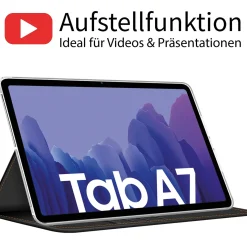 Samsung Galaxy Tab A7 Lite 8.7 - Tablet Klapphülle im Jeanslook