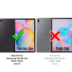 Samsung Galaxy Tab S6 10.4 - Outdoor Tablet Hülle mit Ständer