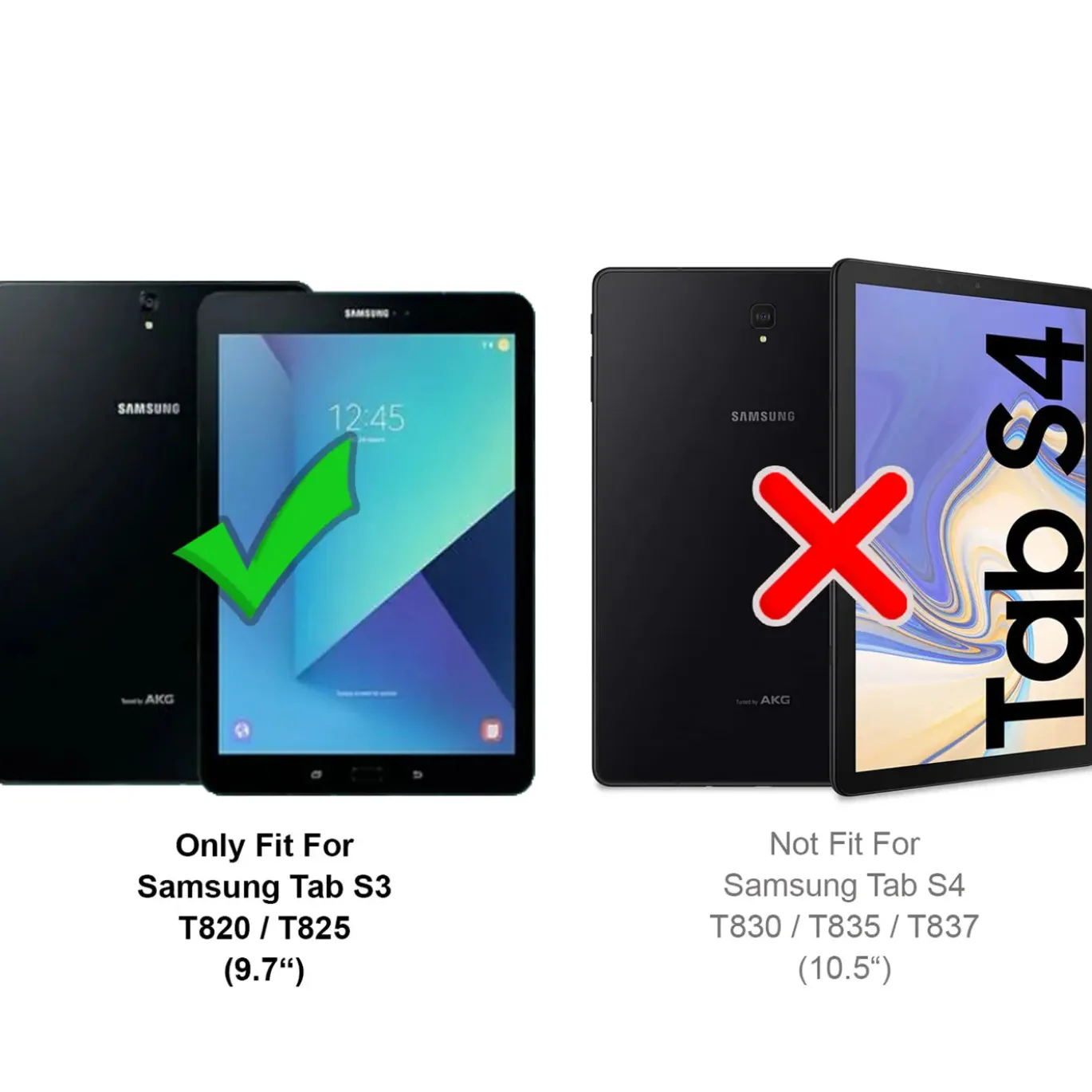 Samsung Galaxy Tab S3 9.7 - Panzerglas gehärtet für Display