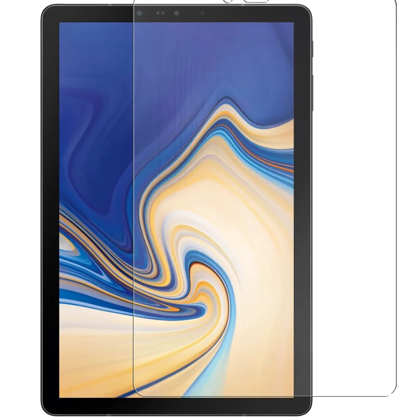 Samsung Galaxy Tab S4 10.5 - Panzerglas gehärtet für Display